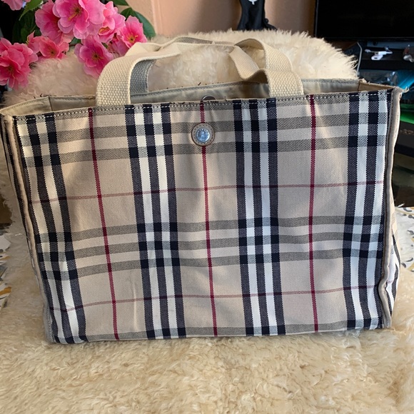 AUTHENTIC vintage BURBERRY LONDON SHOULDER BAG